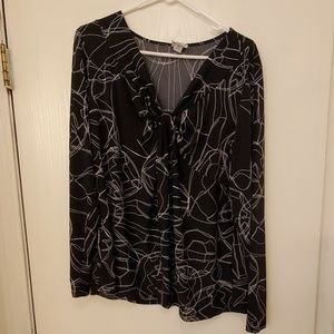 Worthington Blouse with knot detail